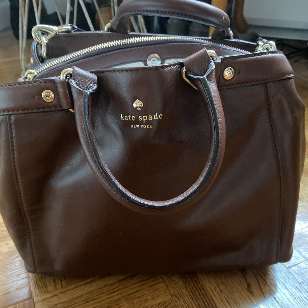 Kate Spade Brown Leather Purse